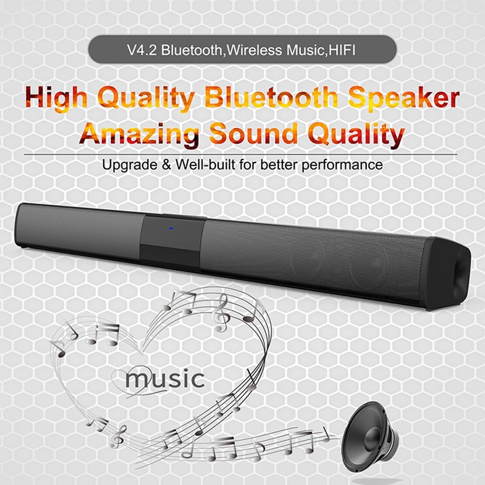 40W Bluetooth Speaker column H - Audio Music Center reseña y precio